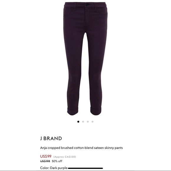 J Brand Anja Cuffed Pant - Picture 3 of 5